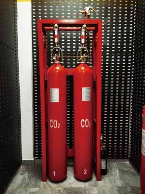 高压 CO₂ 气体灭火系统